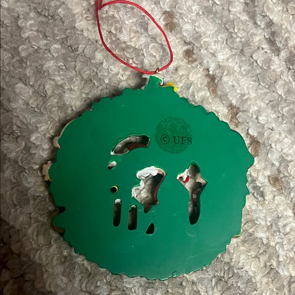 Peanuts 50th Anniversary Wreath Ornament Kurt Adler Snoopy - Picture 2 of 2